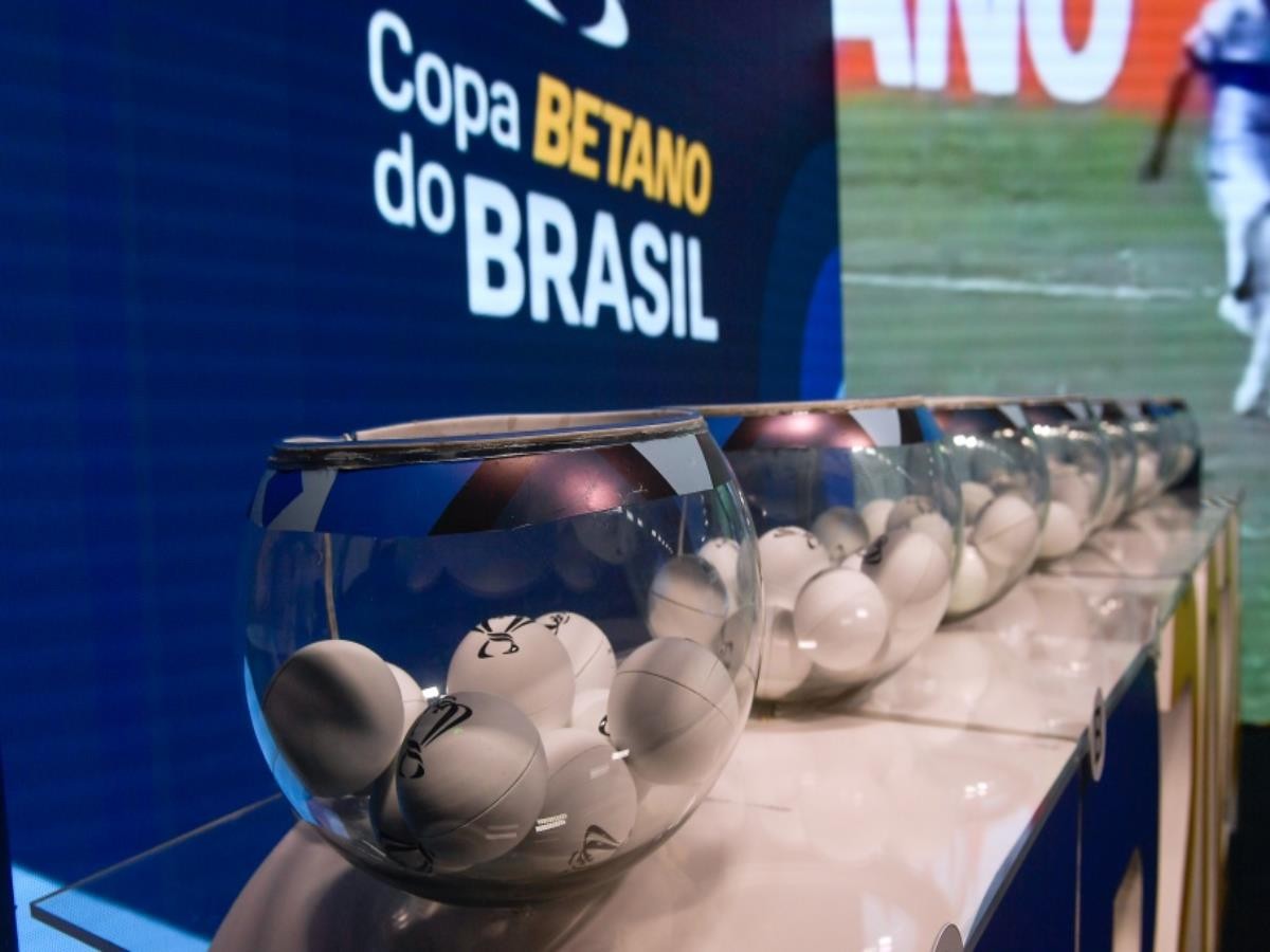 Sorteio definiu os confrontos da primeira fase da Copa Betano do Brasil Créditos: Staff Images/CBF
